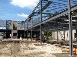 Erected Quickly Prefabricated Steel Warehouse Construction Snow Resistance