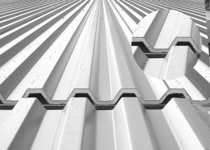 Wholesale 0.5 Mm Aluminum Sheet Metal Roofing , Antirust Corrugated Aluminum Sheet  from china suppliers