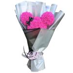 Wholesale Foam Roses Micky Mouse Head With Wrapping Paper And Gift Box For Gift