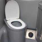 Chemical HDPE Portable Toilet Plastic Mobile With Water Tank Rental In Park