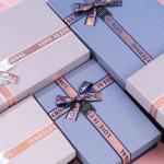 Rectangle Base And Lid Boxes Cardboard Paper Packaging Box Christmas Gift Carton