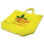 Large Reusable Handle Grocery Tote Custom Non Woven Shopping Bag for Household