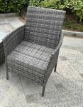 Garden Compact Rattan Table And Chairs Large Outdoor Garden Sets