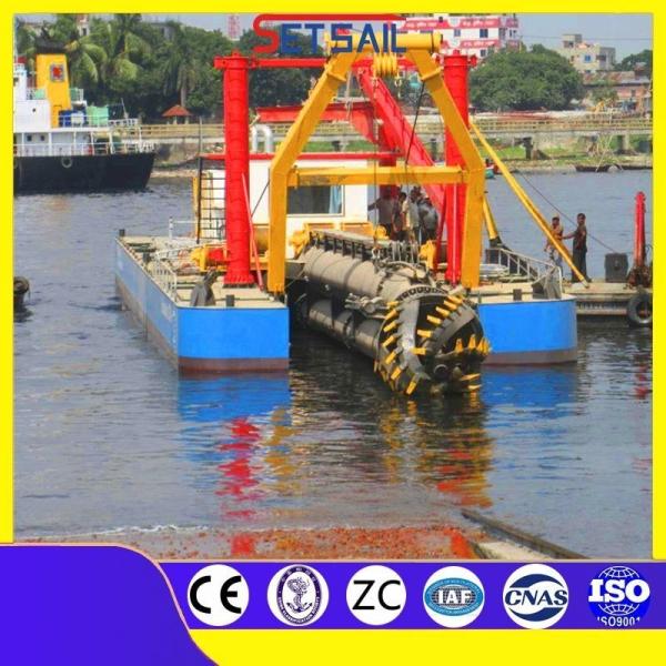 Diesel Set Sail Hydraulic Cutter Suction Dredger Sand Mining Equipment for Heavy