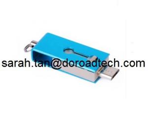 China New OTG Mobile Phone USB Flash Drive, Real Capacity A GRADE Chip Cell Phone Pen Drive on sale