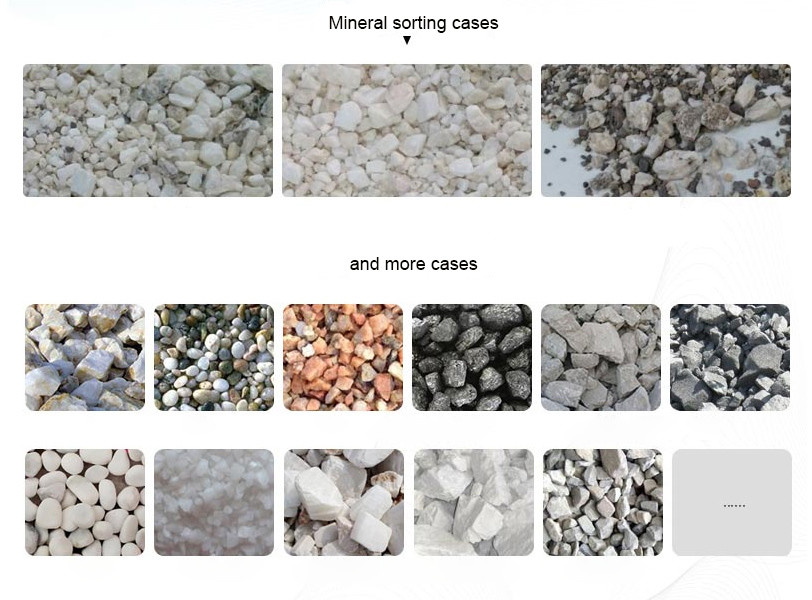 512 Channel Mineral Sorting Machine Crawler Type 180-240v/50hz