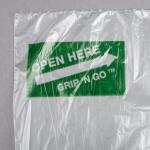 Side Print Grocery Store Produce Bags On Roll 12" X 20" Clear Colour​