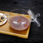 Soup Round Double Ears 1800ml Borosilicate Glass Pot