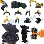ZX130 EX130 SH160 DX140 DH140 SY155W Electric Holding Grapple for 15Tons