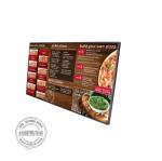 Narrow Bezel Wall Mount LCD Screen 500 Nits 43 Inch Horizontal Advertising Panel