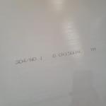 0.5 Mm Thick NO.1 Finish Stainless Steel Sheet 316l With 1219mm Hot Rolled