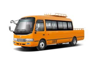 Wholesale Jiangling Jingma 10-19 passenger and cargo transport vehicle engineering vehicle diesel two-wheel drive 4×2 manual trans from china suppliers