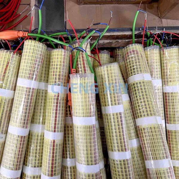 Waterproof Flexible Heating Cable Mat For Safe Temperature Regulation In Homes