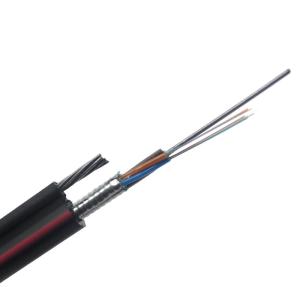 Wholesale 12 24 48 96 144 Core GYTC8S Outdoor Fiber Optic Cable Factory Directly Supply from china suppliers