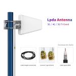 4G LTE Outdoor Antenna 698-2700MHz Directional Log Periodic Yagi Antenna for