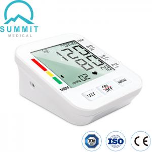 China Upper Arm Blood Pressure Monitor Machine With LCD Display And 99X2 Sets Memory on sale