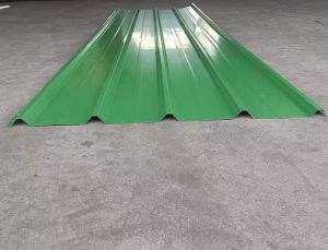 Wholesale 0.6mm Corrugated Steel Sheet White Green SGCC For Roofing Sheets from china suppliers