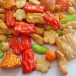 Crunchy Oriental Rice Cracker Mix Palm Oil Healthy Grain Snacks