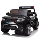 Black Ride On Baby Electric Police SUV Car With Remote Control Toy for Big