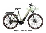 KDF-GO ELEGANT 1000 Long Range Aluminum City Ebike with LCD Display 48V 11.6Ah