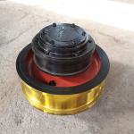 High Duty Crane Trolley Wheels , Crane Steel Forged Wheels For Construction