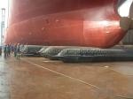 Composed Ship Launching Airbag 0.3m To 3.0m Diameter Natural Rubber Marine