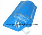 Folding Hair Care Essence Self Suction Nozzle Bag 500ml Stand Up Spout Pouch