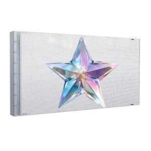 Wholesale P4 Adhesive Transparent LED Display SMD1921 3.5 kg per square meter 240x1500mm from china suppliers