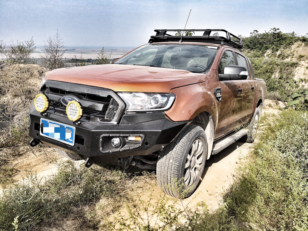 Original Bolt-On Installation Popular Steel Car Bumpers Plates Compatible With Ford Ranger
