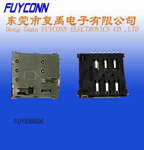Wholesale 1 AMP Female H1.37 7 Pin Card Connector With CD Pin from china suppliers