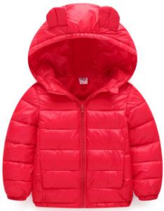 Wholesale Foldable Kids Puffer Jacket , Colorful Kids Packable Down Coat Ultra Light from china suppliers