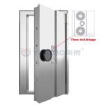 H2250*W1450mm Anti Cutting Modern Bank Vault Door Three Lock Linkage YB/VC-2