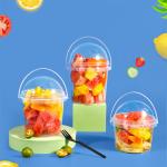 500ml 1000ml Custom Bento Boxes for Food Delivery and Takeaway Printing Heat