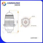 Single Obstruction Light LED AH-LI/BE E27 , Low Intensity Obstruction Light L810