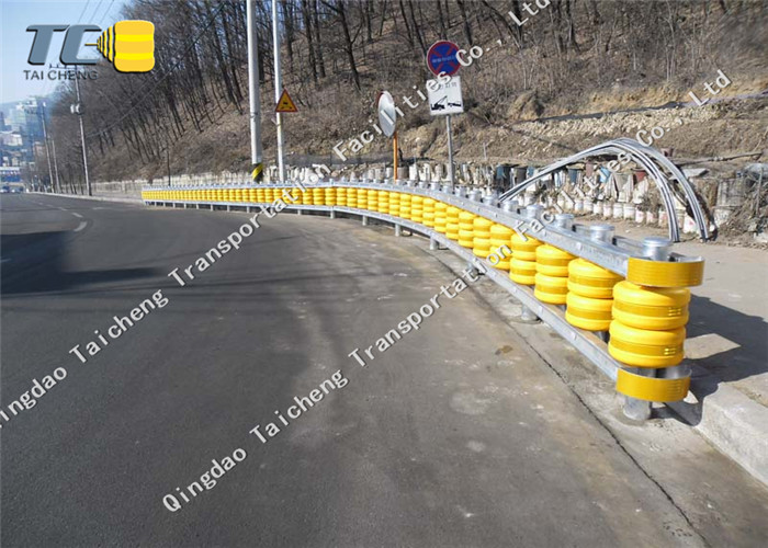 PU EVA Highway Rotating Barrier Guardrail Customization