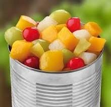 Wholesale Mixed Organic Canned Fruit , Low Calorie Canned Fruit Cocktail Refreshing Taste from china suppliers