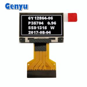 Wholesale White Graphics 0.96 Inch OLED Display 128*64 Dots 0.5mm 30pin FPC Connector from china suppliers