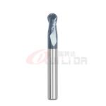 6.5 Mm 6mm .025" .020" Ball End Mill Aluminum Machining 3D Milling HRC50 2 Fl