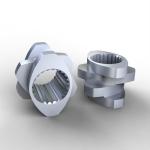 0.02Mm Tolerances Kneading Blcok 316L W6Mo5Cr4V2 Extruder Screw Parts