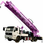Truck Mounted Water Well Drill Rig With Compressor 1000m Water Borehole Drilling