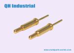 QH Industrial 1.95Mm Height Allergy Free Mini Brass Pogo Pin For Wearable