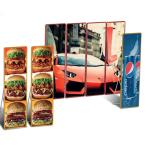 Advertising Front Service Led Display Screen 1.9mm Poster Mirror