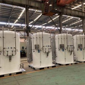 Wholesale Liquid N2 Micro Bulk Tanks 16 Bar , 5000 Liters Bulk CO2 Storage from china suppliers