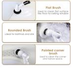 3lb Rechargeable Electric Rotary Brush Cordless Bathroom Scrubber Polypropylene