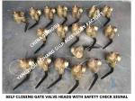 37NF-65A sea water tank depth sounding self-closing valve, self-closing