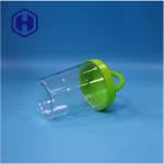Best Sales Large Round Airtight Transparent Handle Lid PET Plastic Food Candy