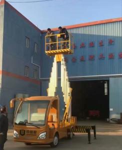 Wholesale Automobile Hydraulic Aerial Platform 10m Truck Mounted Lowering Safety System from china suppliers