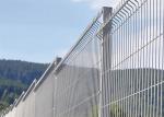 PVC Coated Green 3D Curved Welded Wire Mesh Garden Fence For Playground