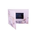 Personalized names LCD wedding photo album video for LCD video greeting card