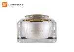 15g/30g Acrylic Plastic Type Square Cosmetic Jar Pearl Color cream jar